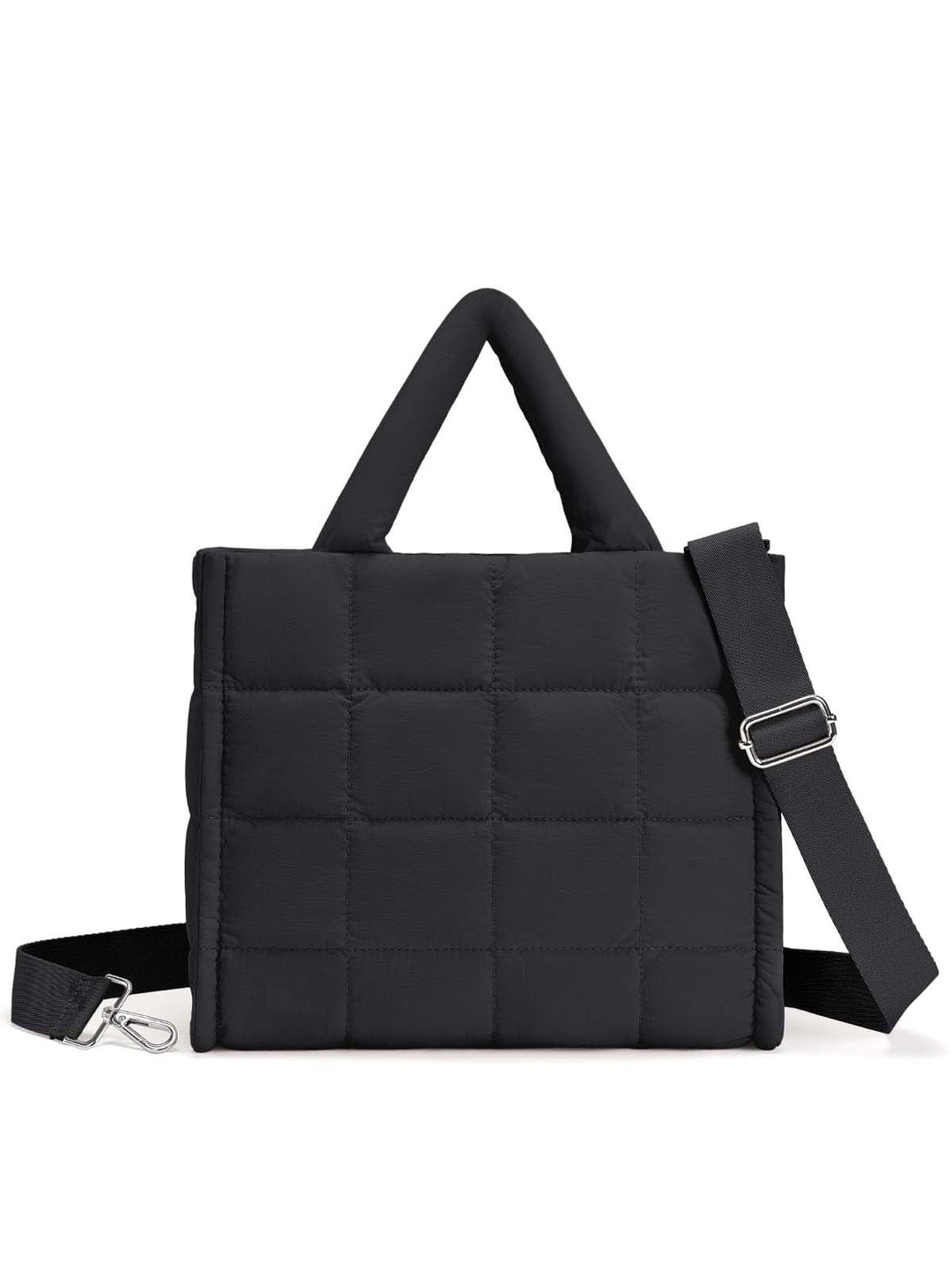 Kvinnes fashionable skulderveske med polstret design Luvikno