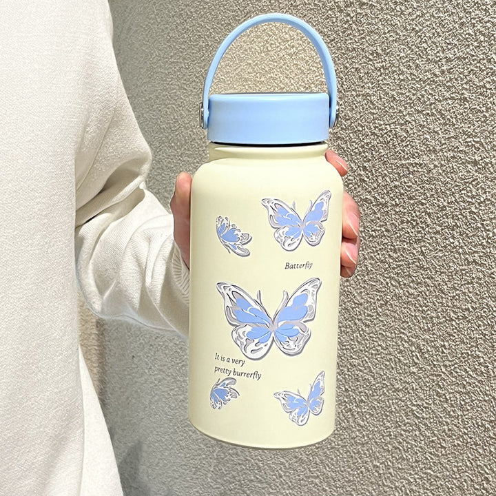 Dame isolert drikkeflaske med kreativt Hello Kitty-design Luvikno