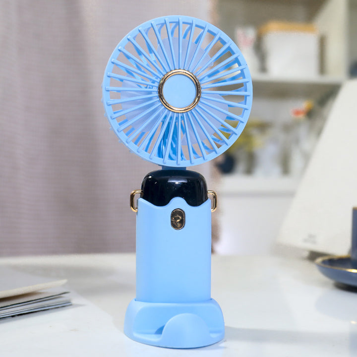 Dame Bærbar Mini-vifte med ergonomisk håndtakdesign og justerbar helling Luvikno