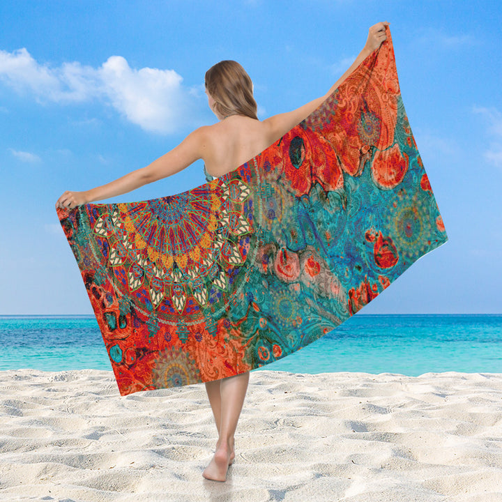 Women's beach towel by Luvikno