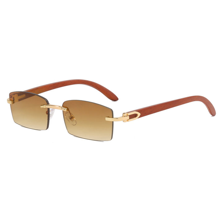 Dame høy kvalitets solbrille med elegant tresystem Luvikno
