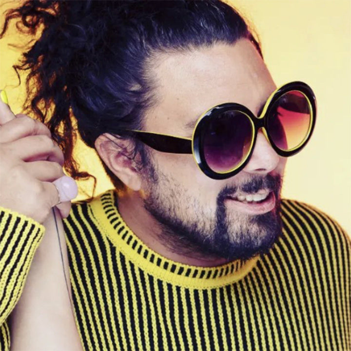 Dame oversized moteriktig solbrille med elegant design Luvikno