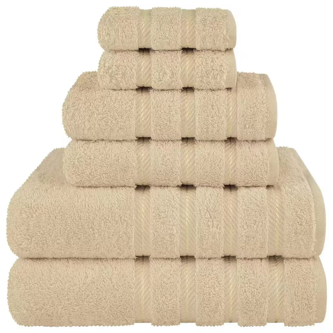 Luvikno | Elenora Casa Håndklær | Myke, Lett & Svært Absorberende | Premium Bomull | Elegante Hånd- & Ansiktshåndklær for Stilig Pleie