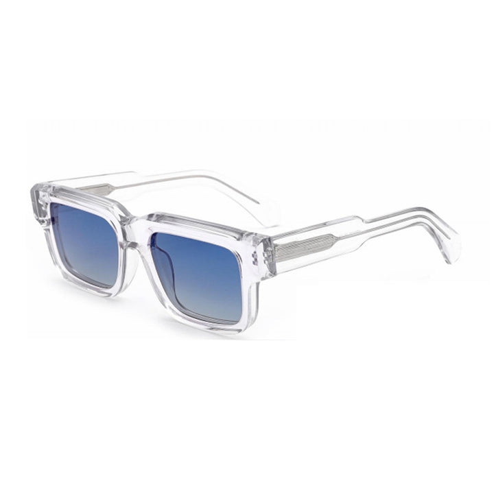 Dame kvadratisk solbrille med komfortabel, robust ramme Luvikno