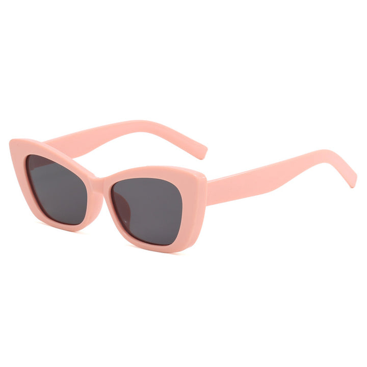 Damer Cat-Eye solbriller med stilige elementer Luvikno