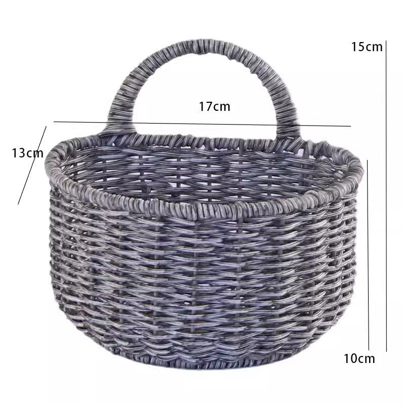 Unisex Praktisk oppbevaringskurv med rundt design Luvikno