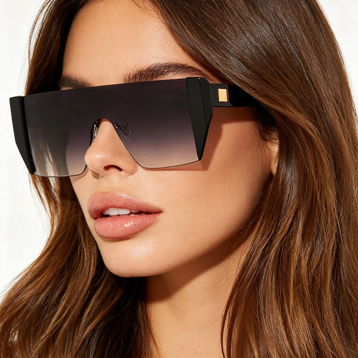 Dame Sporty Shield Solbrille Luvikno