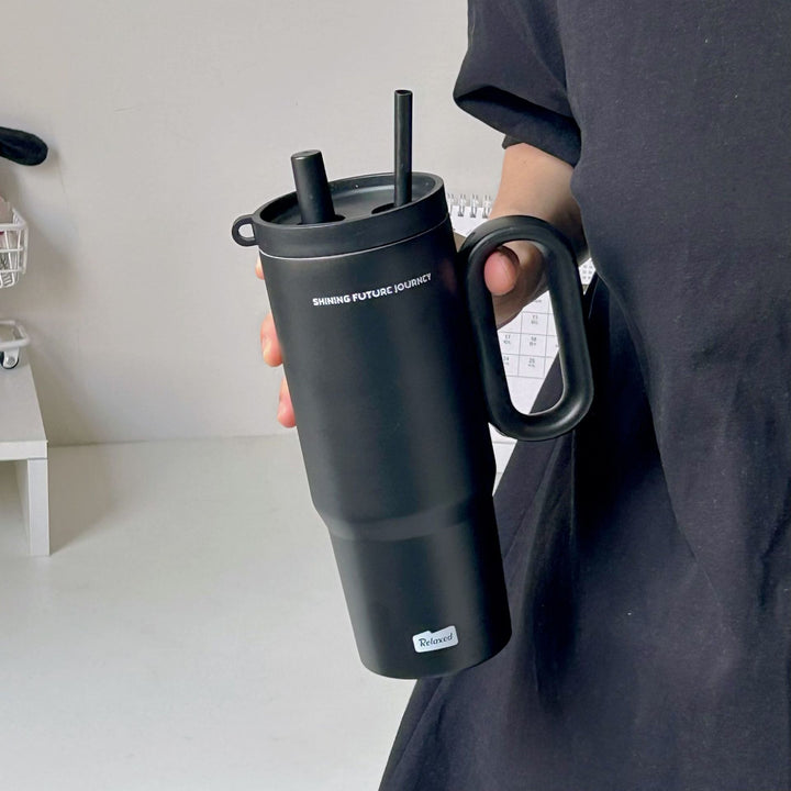 Damen Thermobecher mit praktischem Doppeltrinksystem Luvikno