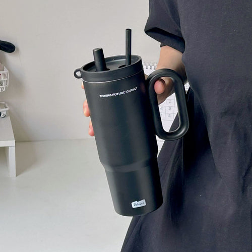 Damen Thermobecher mit praktischem Doppeltrinksystem Luvikno