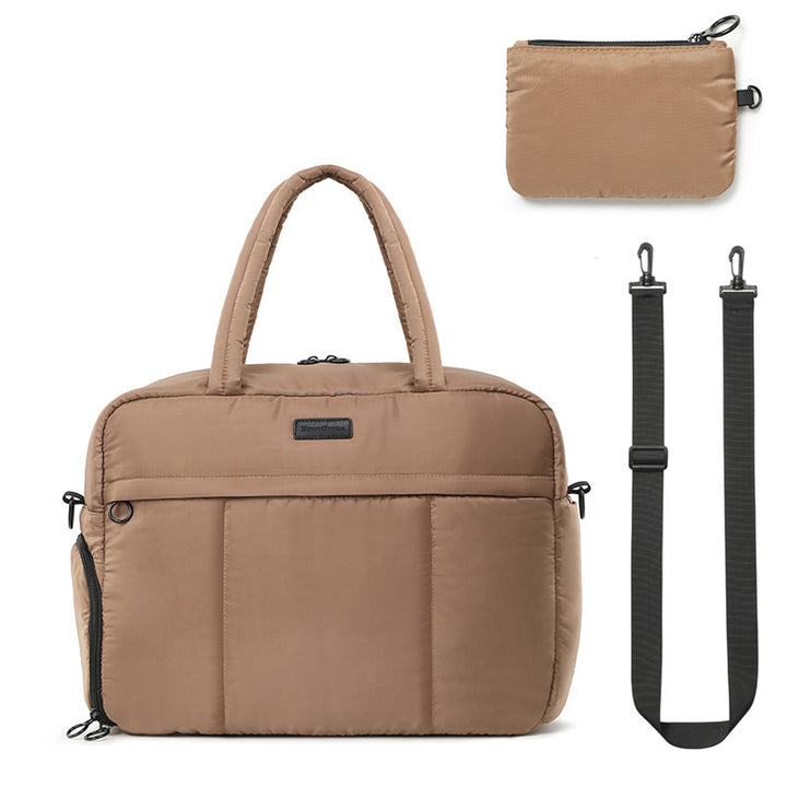 Dames elegant tote bag med avtakbar skulderveske Luvikno