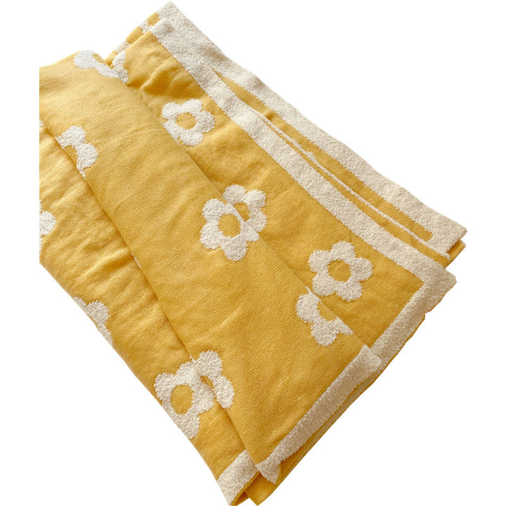 Unisex Koselig Teppe med Blomsterdesign Luvikno