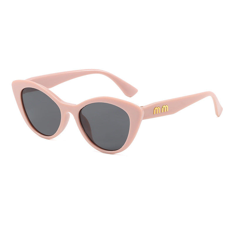 Damen Cat-Eye solbriller i trendy vintage-stil Luvikno