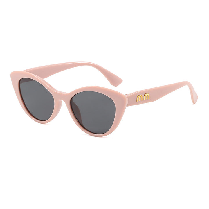 Damen Cat-Eye solbriller i trendy vintage-stil Luvikno