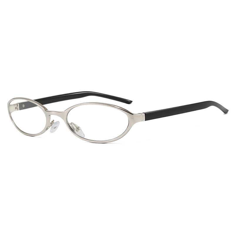 Dame elegant solbrille med beskyttende UV-filter og smal ramme Luvikno
