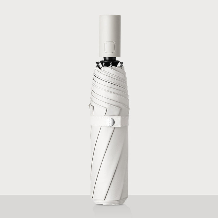 Dame Automatisk sammenleggbare paraply med ergonomisk design og vindresistent teknologi Luvikno