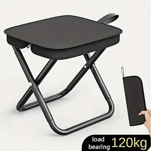 Unisex Sammenleggbar Campingstol med stabile bein Luvikno