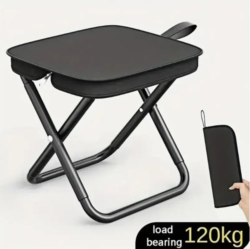 Unisex Sammenleggbar Campingstol med stabile bein Luvikno