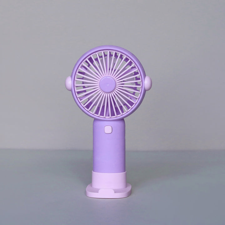 Unisex Håndholdt Vifte med ergonomisk design og praktisk ståfunksjon Luvikno