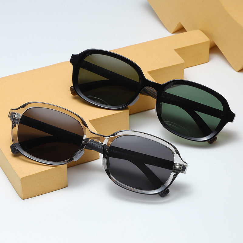 Dame robust solbrille med ergonomisk ramme Luvikno
