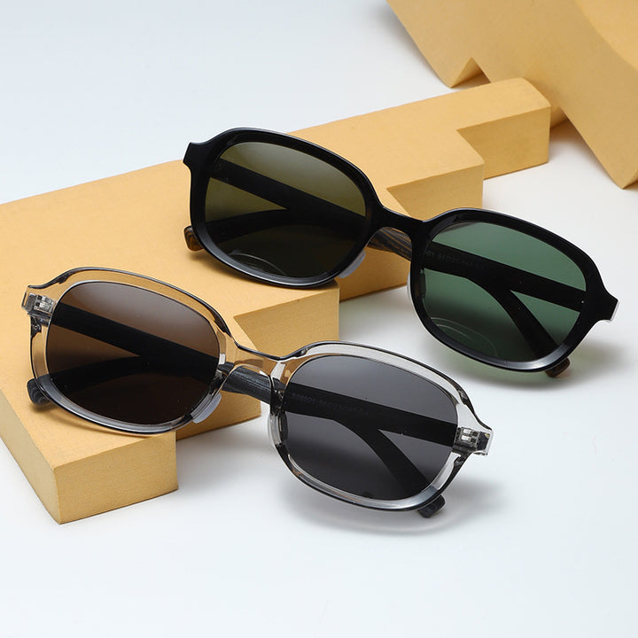 Dame robust solbrille med ergonomisk ramme Luvikno