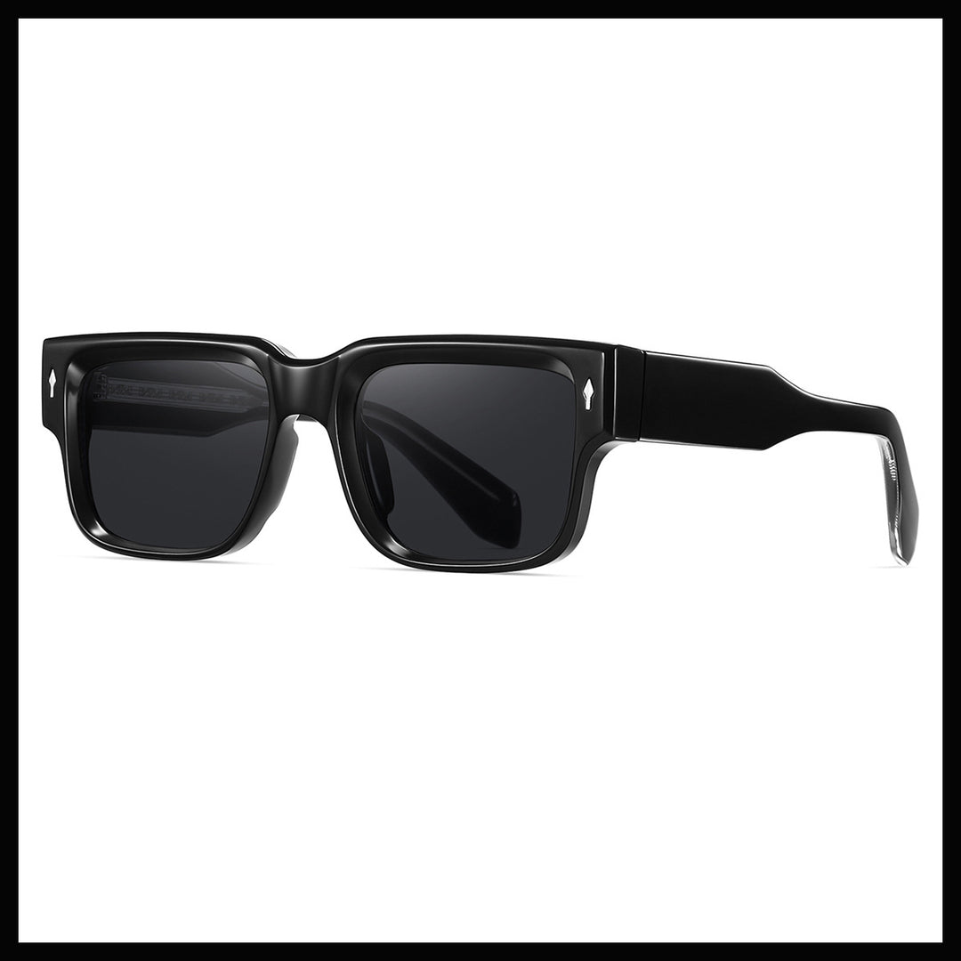 Dame solbrille i moderne, kantet design Luvikno