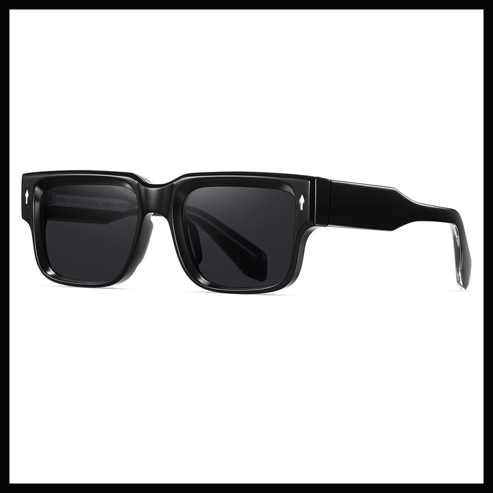 Dame solbrille i moderne, kantet design Luvikno