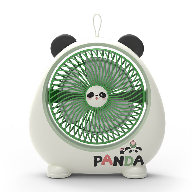 Dame Bærbar Håndvifte med stilfullt Panda-design Luvikno