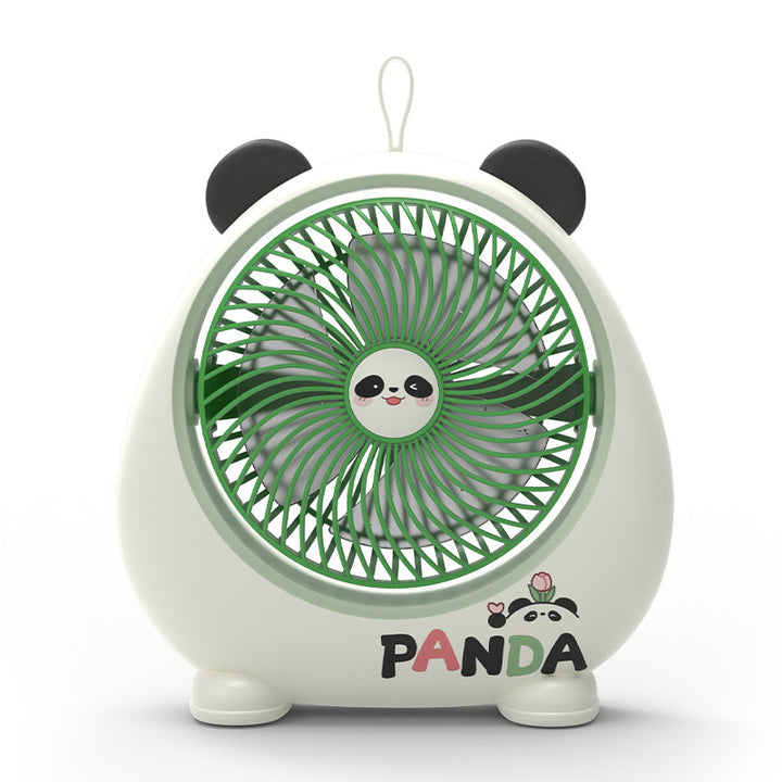 Dame Bærbar Håndvifte med stilfullt Panda-design Luvikno