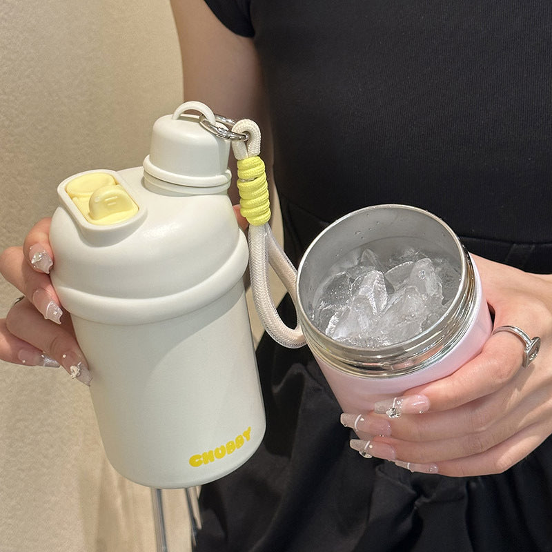 Dame praktische Sporttrinkflasche Luvikno