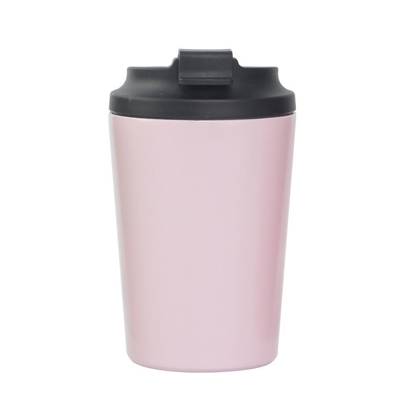 Dame isolert kaffekopp med ergonomisk lokk Luvikno