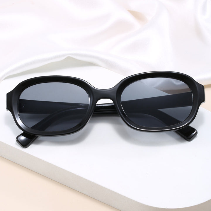 Dame moteriktig geometrisk solbrille med UV-beskyttelse Luvikno