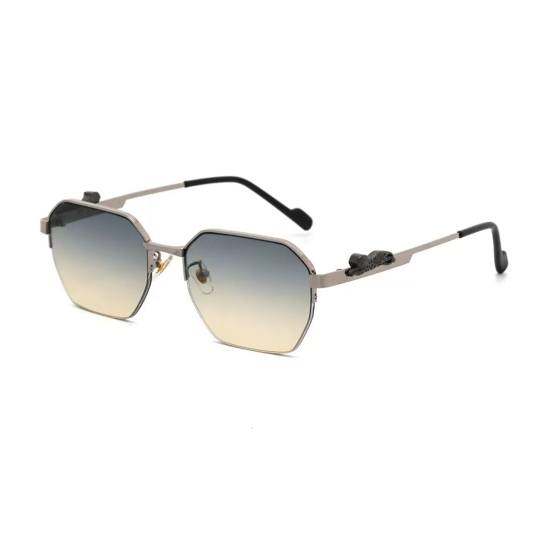 Dame elegant solbrille i moderne oktagon-design Luvikno