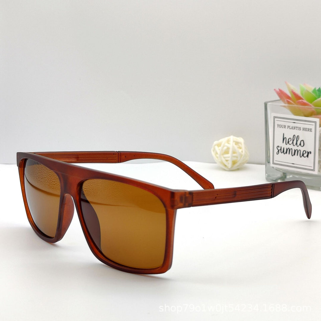 Dame Retro Oversized-solbrille Luvikno
