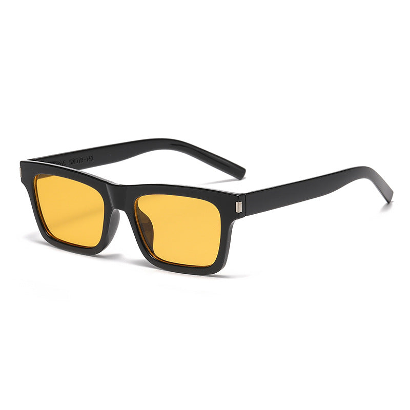 Dame elegant rektangulær solbrille med polariserte glass Luvikno