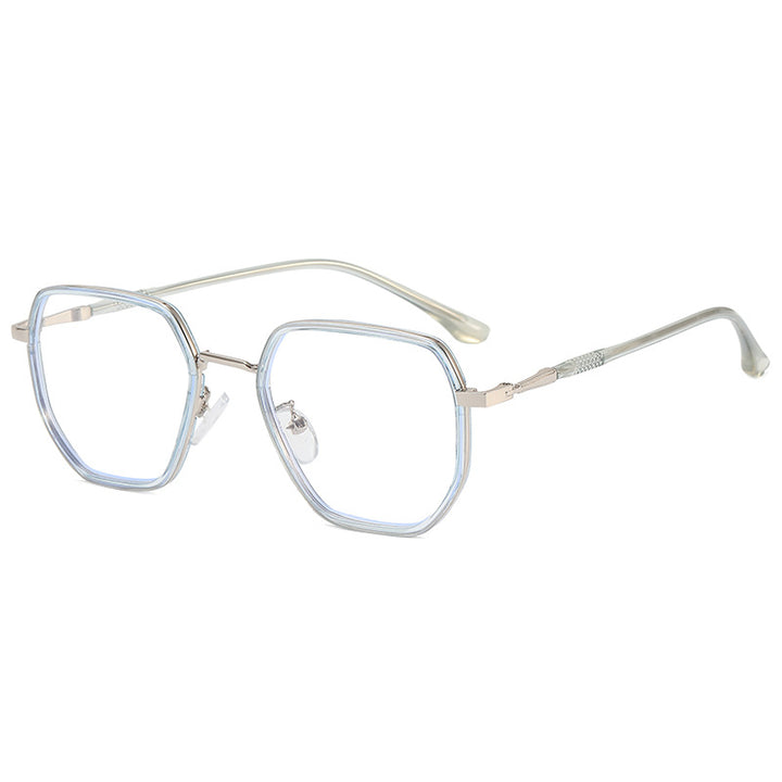 Dame geometrisk solbrille med elegant glassdesign Luvikno