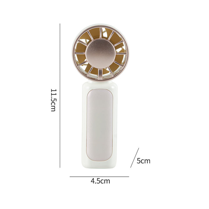 Kvinnelig bærbar håndvifte med ergonomisk design Skanto