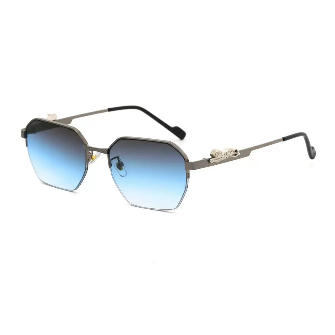 Dame elegant solbrille i moderne oktagon-design Luvikno
