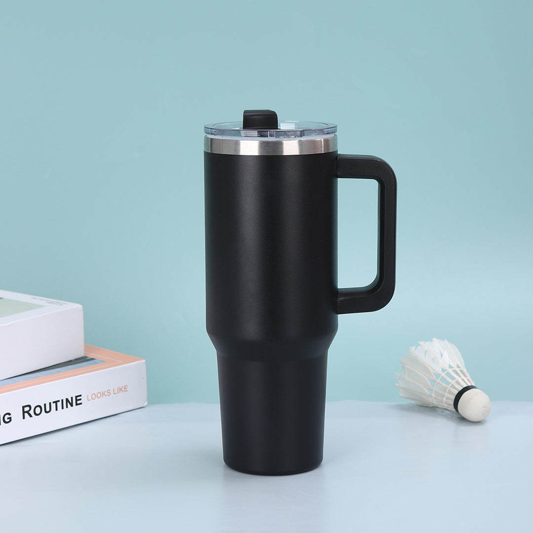 Kvinne Høy- kvalitet Termisk Kopp med Ergonomisk Håndtak og Leak-Proof Lokk Luvikno