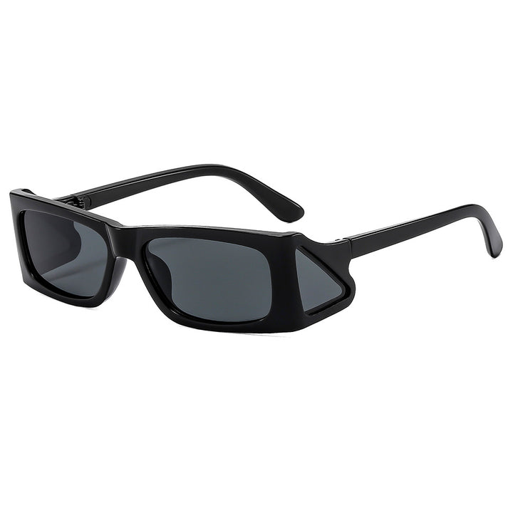 Damer ekstravagante solbrille i geometrisk design Luvikno