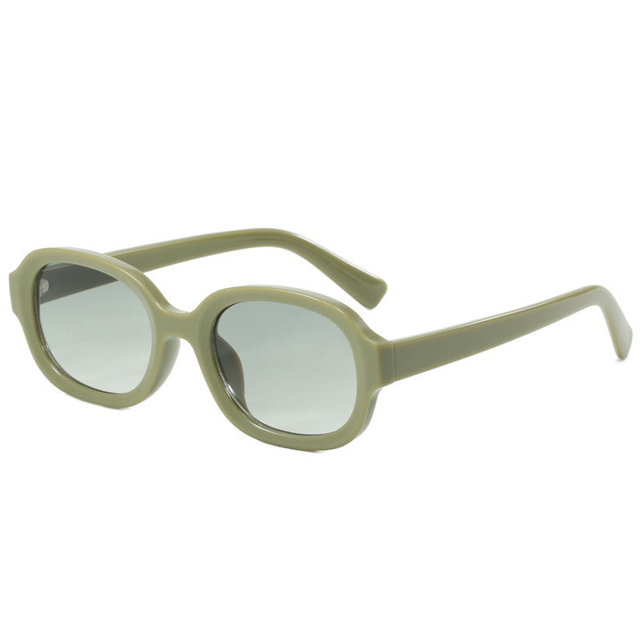 Dame moteriktig geometrisk solbrille med UV-beskyttelse Luvikno