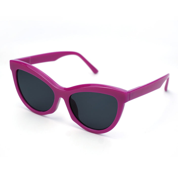 Damer Cat-Eye solbriller med moderne, konturert ramme Luvikno