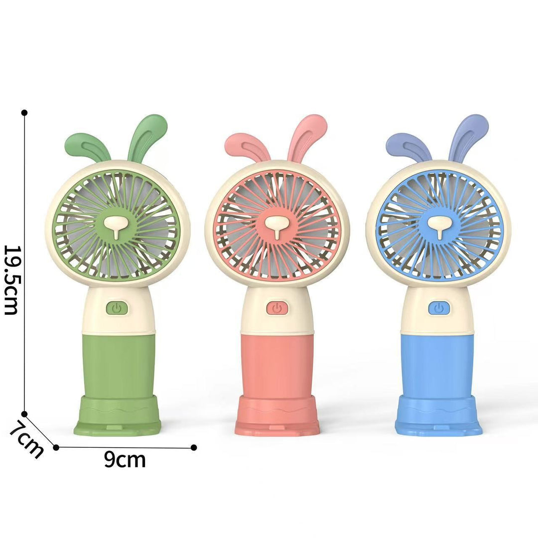 Unisex Håndvifte med fleksibelt design og integrert USB-ladefunksjon Luvikno