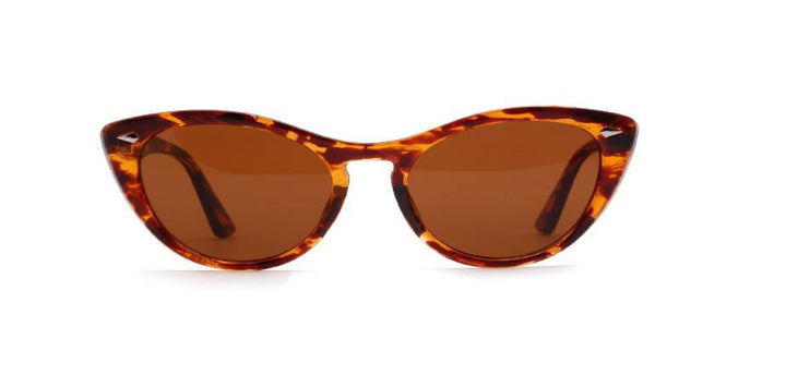 Dame Cat-Eye solbriller med moderne design og UV-beskyttelse Luvikno