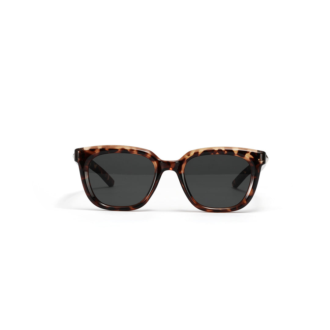 Damer moteriktig transparent solbrille med smal ramme og UV-beskyttelse Luvikno