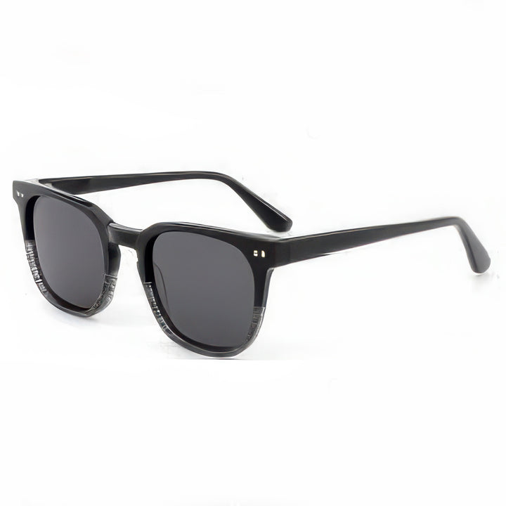 Dame solbrille i moderne, elegante design med høykvalitets plastikkinnramme Luvikno