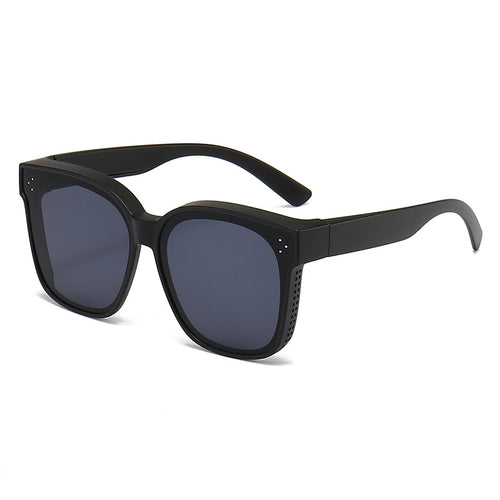 Dame motorisk kvadratisk solbrille med innovativt ventilasjonssystem Luvikno