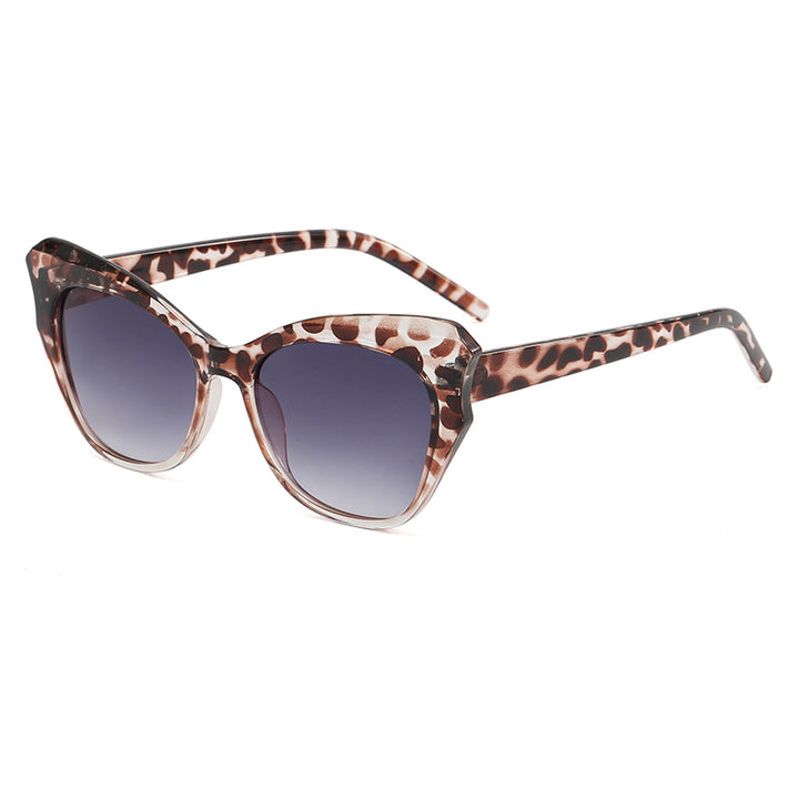 Dame Cat-Eye Solbrille med stilfullt design Luvikno
