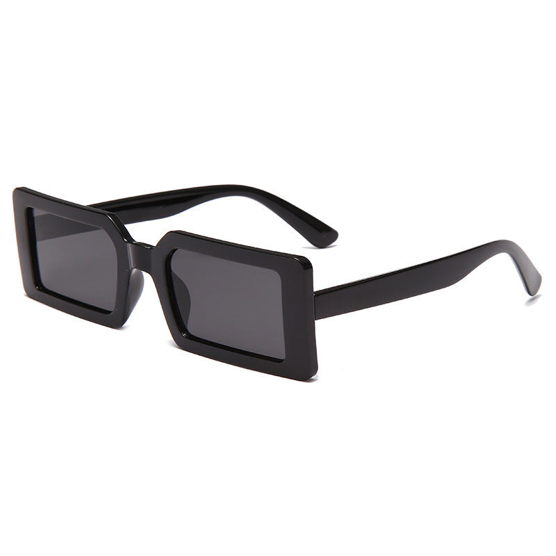Dame trendy kvadratisk solbrille med polarisert glass Luvikno