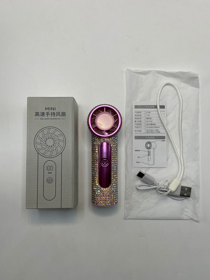 Dame bærbar USB-vifte Luvikno