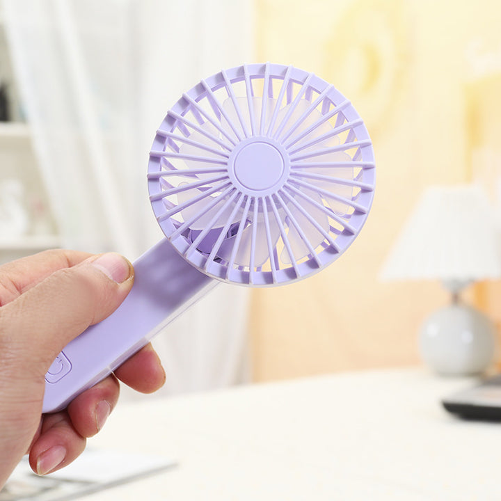 Dame Bærbar Håndvifte med ergonomisk design og flere hastighetsnivåer Luvikno